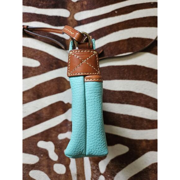 Excellent! Dooney & Bourke Pale Blue Pebble Grain Katie Crossbody Warranty Card - Picture 4 of 8